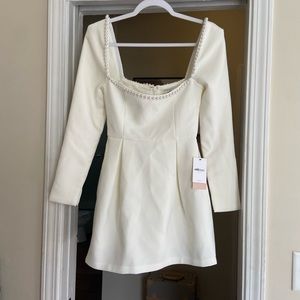 Odd Muse Pearl Dress - Size S - White